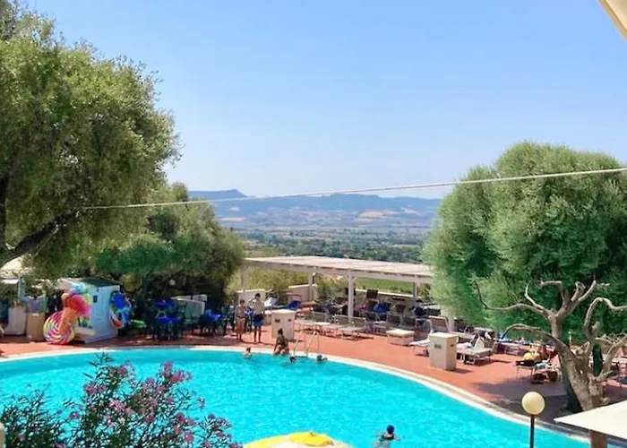 Appart hôtel With Swimming-pool In Badesi, With Air Conditioning And Private Outdoor Area