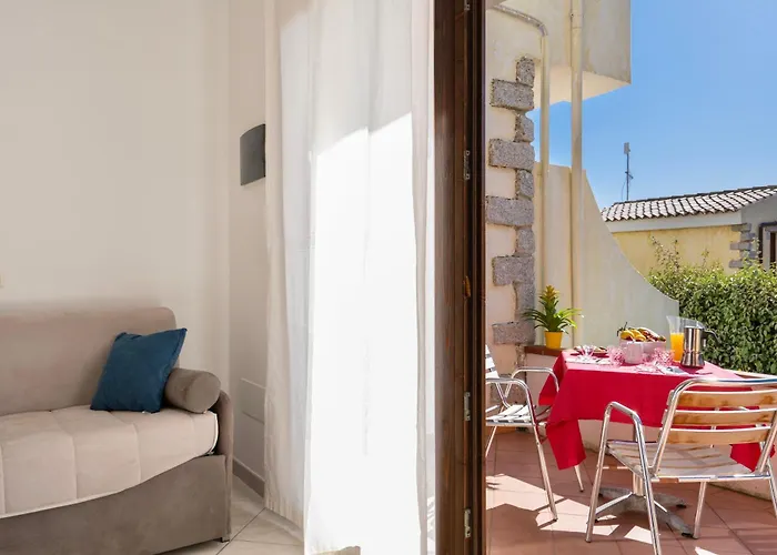 With Swimming-pool In Badesi, With Air Conditioning And Private Outdoor Area Apartahotel Badesi